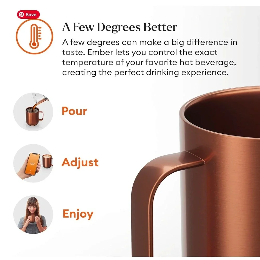 Ember copper mug